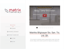 Tablet Screenshot of matriks.com.tr